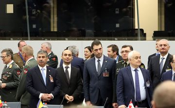 Zakir Həsənov NATO-nun toplantısında iştirak edib