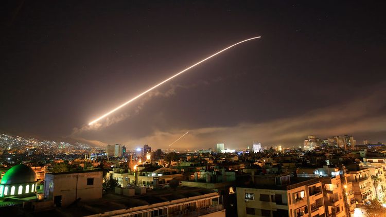 Дамаск подвергся ракетному удару
