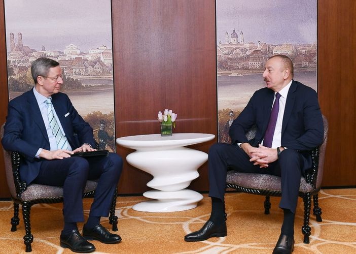 President Ilham Aliyev met with head of South Caucasus working group of German Eastern Business Association - UPDATED