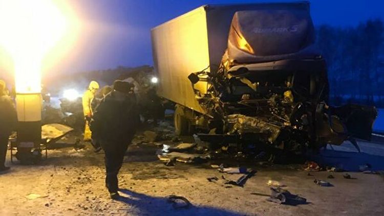 Five people killed in road accident in Russia