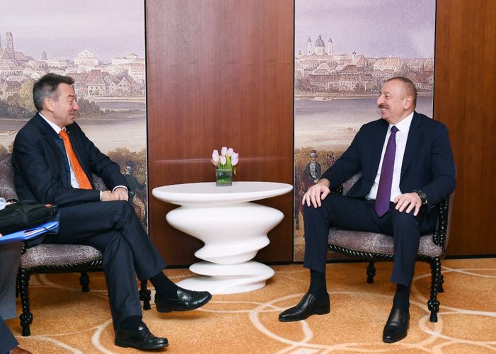 President Ilham Aliyev met with president of International Committee of Red Cross in Munich - UPDATED