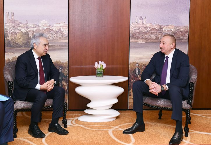 President Ilham Aliyev meets with IEA Executive Director - UPDATED