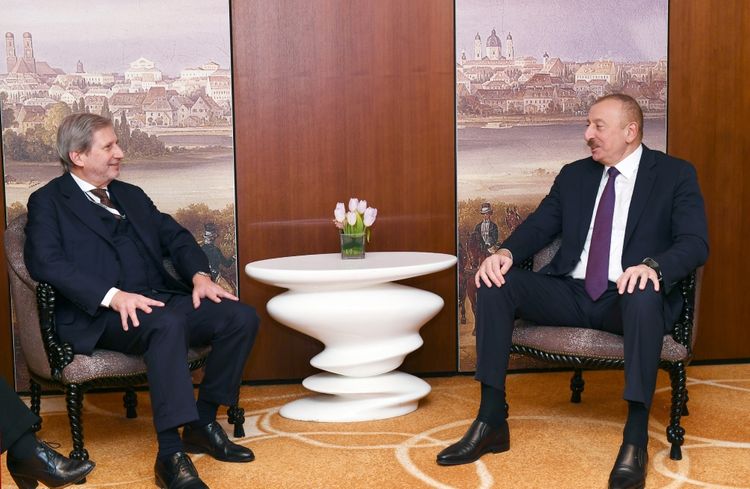 В Мюнхене состоялась встреча президента Ильхама Алиева с комиссаром ЕС - ФОТО - ОБНОВЛЕНО