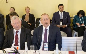 Prezident İlham Əliyev Münhen Təhlükəsizlik Konfransı çərçivəsində keçirilən dəyirmi masada iştirak edib - YENİLƏNİB