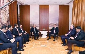 Prezident İlham Əliyev Münhendə Əfqanıstan Prezidenti ilə görüşüb - YENİLƏNİB