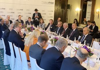President Ilham Aliyev attended Energy Security round table as part of Munich Security Conference - UPDATED