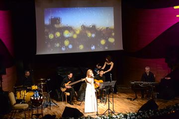Beynəlxalq Muğam Mərkəzində musiqili-ədəbi gecə keçirilib - FOTO