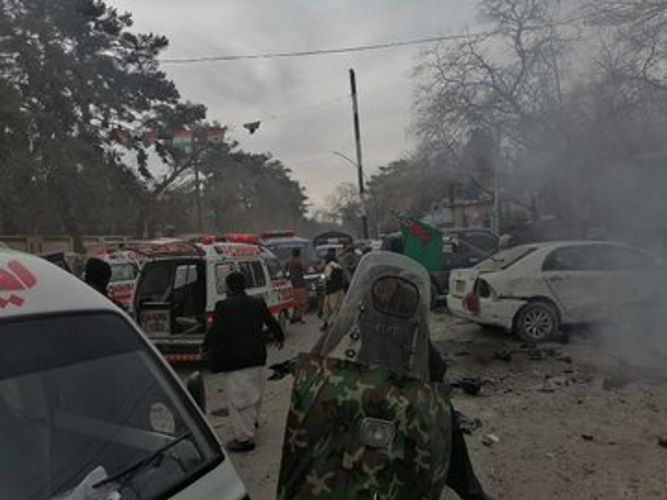 At least 8 killed in blast near Quetta Press Club in Pakistan