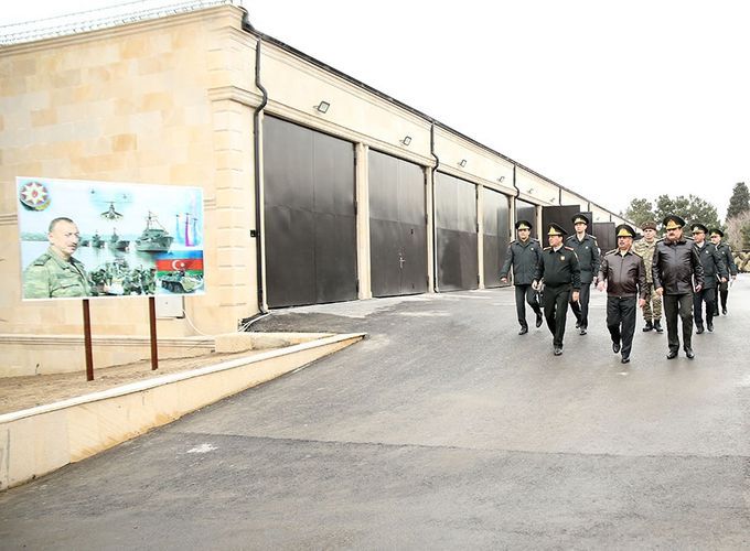 Министр обороны принял участие в открытии объектов военного назначения