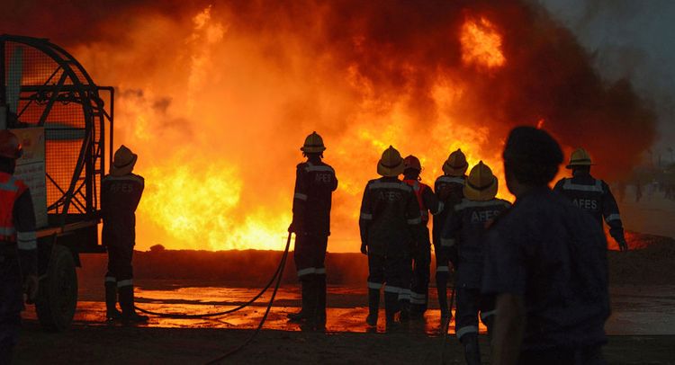 Chemical factory on outskirts of Mumbai bursts into flames