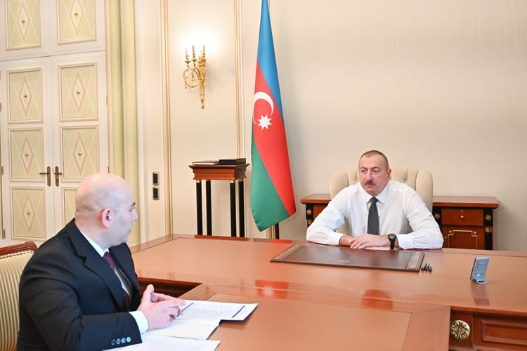 President Ilham Aliyev received chairman of the Board of Baku Transport Agency - UPDATED
