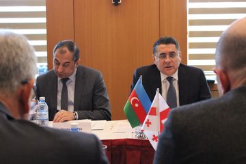 Azərbaycanla Gürcüstan arasında nəqliyyat sahəsində daha bir sənəd imzalanıb - FOTO