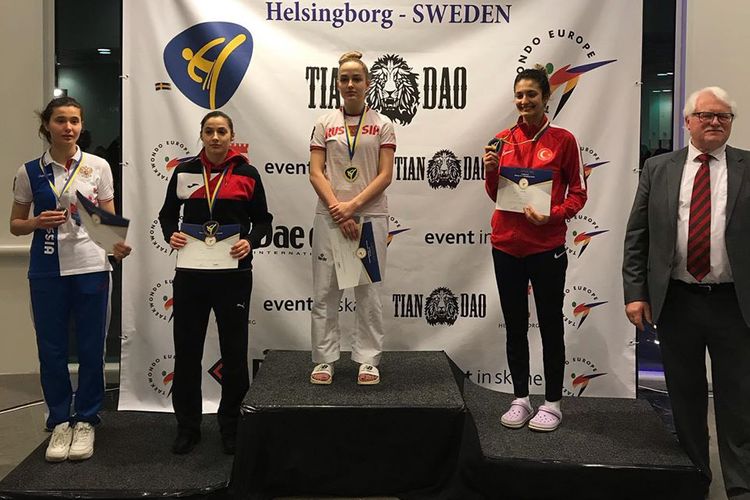 Azərbaycan taekvondoçuları Helsinqborqda 4 medal qazanıb