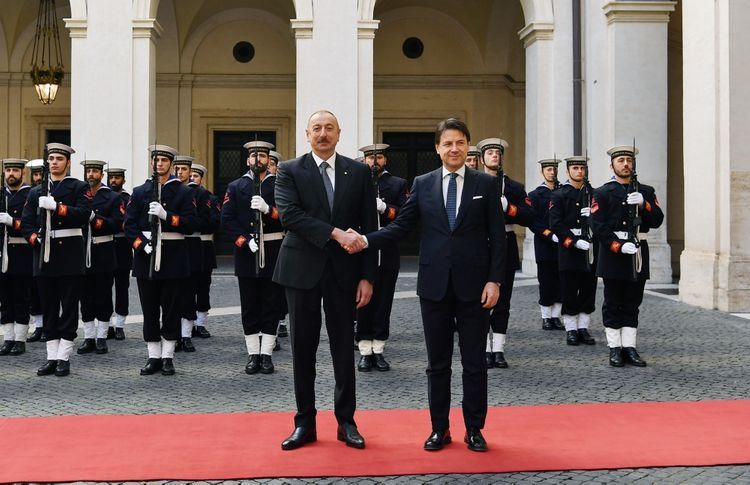 President Ilham Aliyev meets with Chairman of the Council of Ministers of Italy Giuseppe Conte - UPDATED