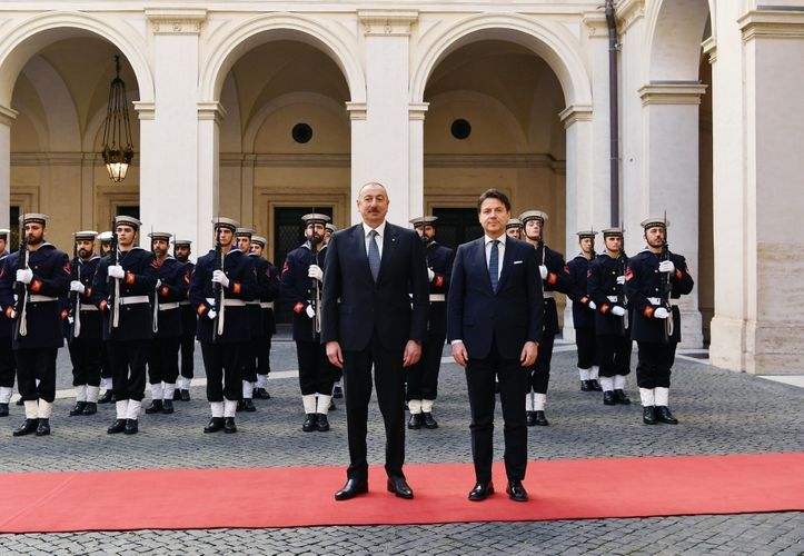 President Ilham Aliyev meets with Chairman of the Council of Ministers of Italy Giuseppe Conte - UPDATED