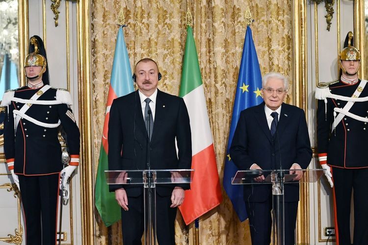 Серджо Маттарелла: Италия считает Азербайджан основным партнером и по Евроатлантическому партнерству 