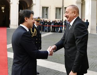 Prezident İlham Əliyevin İtaliya Nazirlər Şurasının Sədri ilə görüşü olub