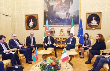 Prezident İlham Əliyev İtaliya Deputatlar Palatasının sədri ilə görüşüb - YENİLƏNİB