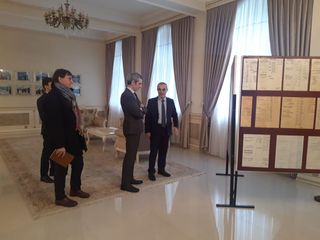 Fransanın Azərbaycandakı səfiri Sumqayıt Dövlət Dram Teatrında olub