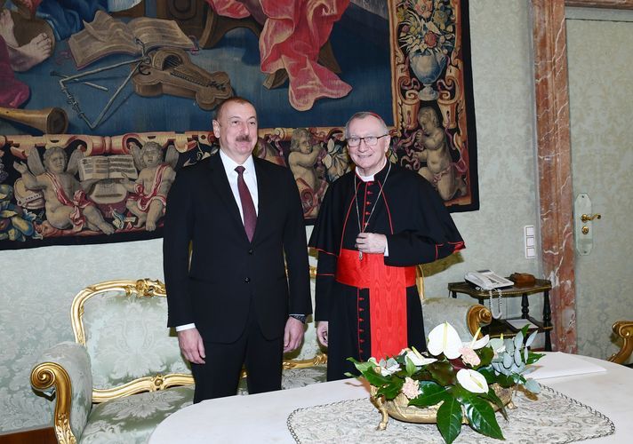 Президент Ильхам Алиев встретился с государственным секретарем Святого Престола - ОБНОВЛЕНО