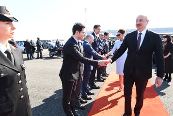 Prezident İlham Əliyevin İtaliyaya dövlət səfəri başa çatıb