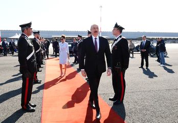 Prezident İlham Əliyevin İtaliyaya dövlət səfəri başa çatıb