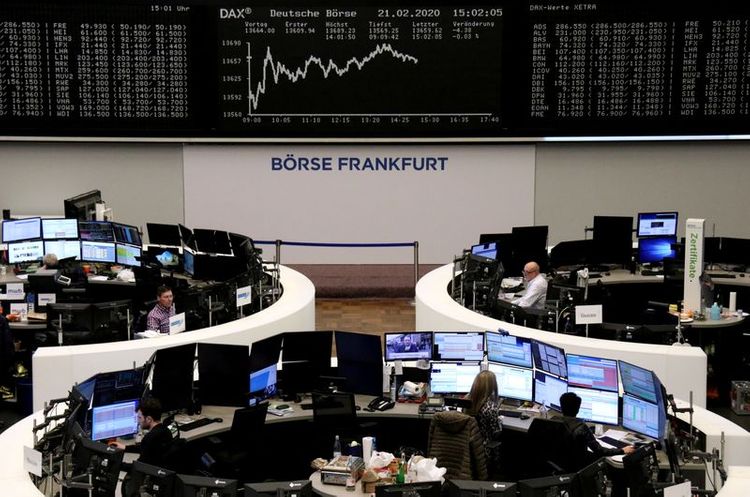 European shares suffer worst day since 2016 as virus spreads