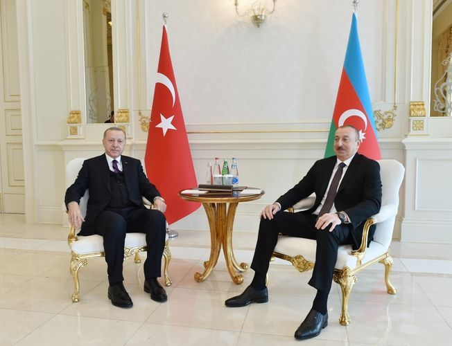 Состоялась встреча президентов Азербайджана и Турции один на один  - ОБНОВЛЕНО