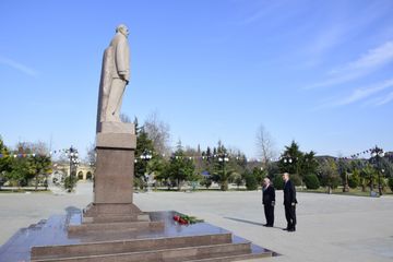 Mədəniyyət naziri Masallıda vətəndaşlarla görüşüb