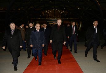 Türkiyə Prezidentinin Azərbaycana səfəri başa çatıb