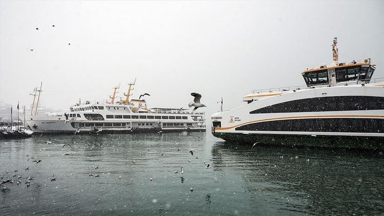 Some Istanbul ferry services canceled amid strong winds