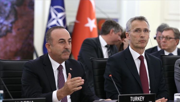 Turkish foreign minister, NATO chief speak over phone