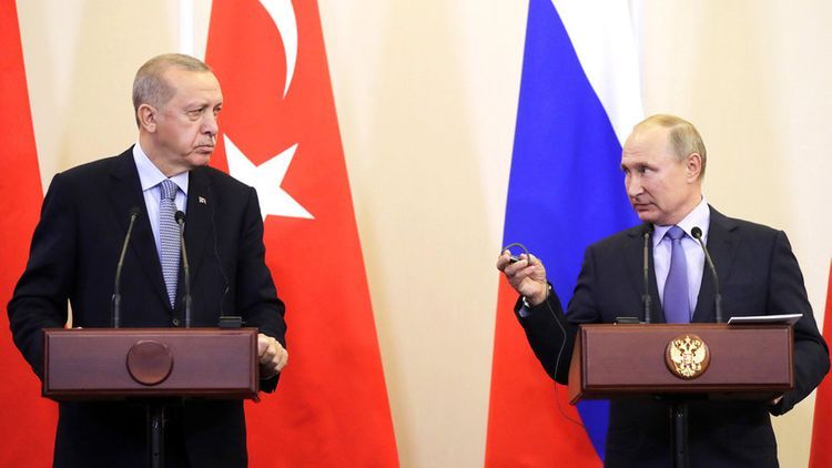 Эрдоган и Путин договорились встретиться в ближайшее время