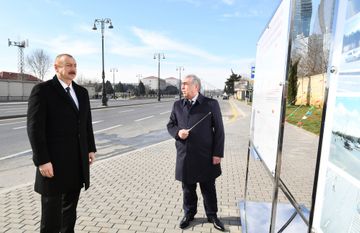 Prezident İlham Əliyev Bakıda yeraltı piyada keçidinin açılışında iştirak edib - YENİLƏNİB