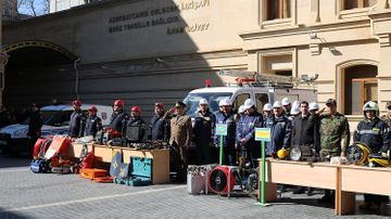 Bakıda “Ümumdünya mülki müdafiə günü”nə həsr olunmuş tədbir keçirilib