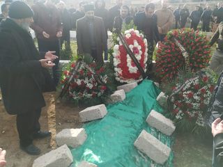Xalq artisti Ağaxan Salmanlı dəfn edilib - FOTO