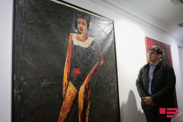 Londonda azərbaycanlı rəssamların sərgisi keçirilir - FOTO