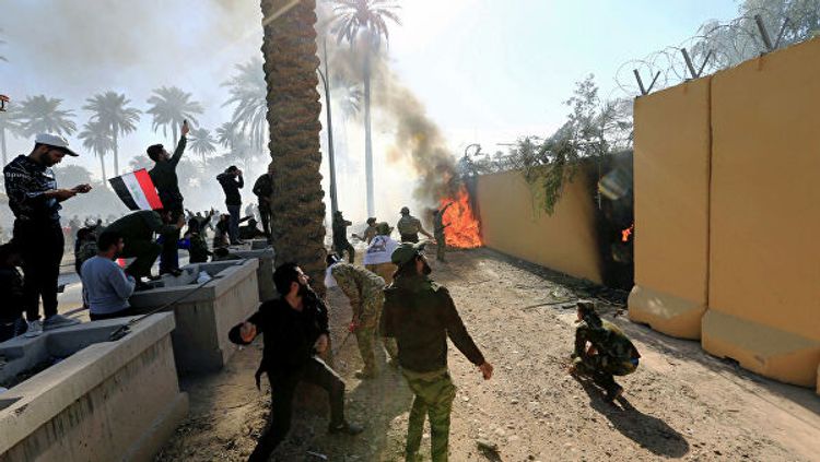МИД Ирана ответил на обвинения США в нападении на посольство в Ираке
