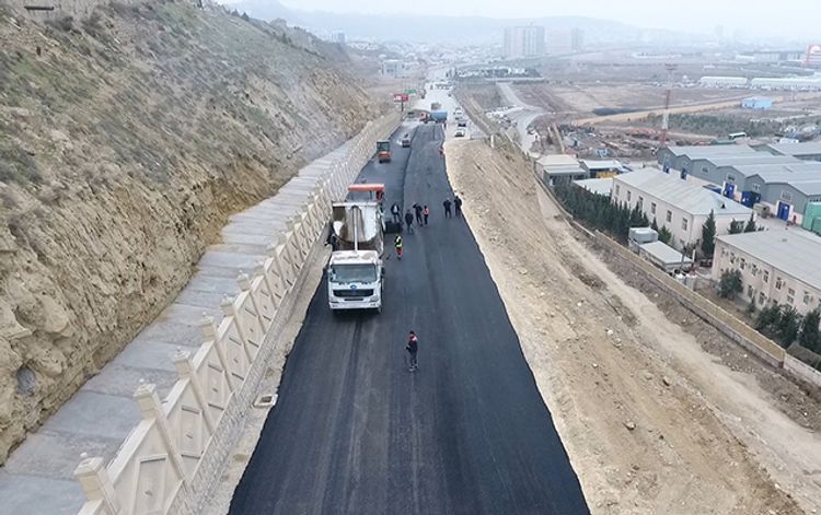 На биби-эйбатской дороге восстановлено автомобильное движение