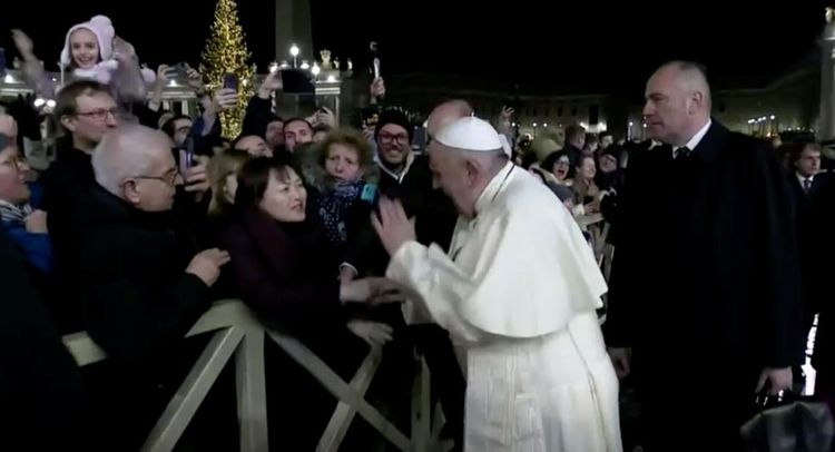 Pope Francis reveals why he slapped overzealous admirer