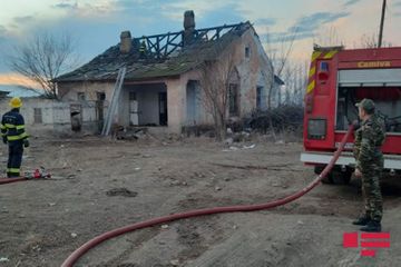 Göygöldə ata evi yandıran oğlunu güllələyərək öldürüb - FOTO