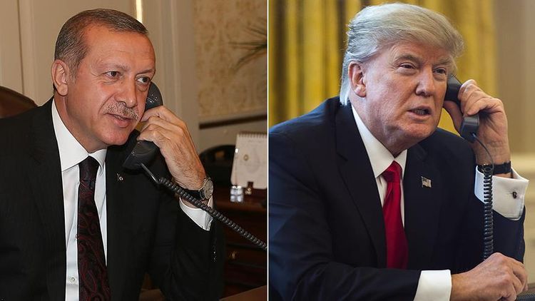 Ərdoğan və Tramp Suriya və Liviyadakı vəziyyəti müzakirə ediblər