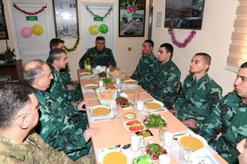 "Qazax" diviziyasının hərbi hissə və bölmələrinə baxış keçirilib - FOTO