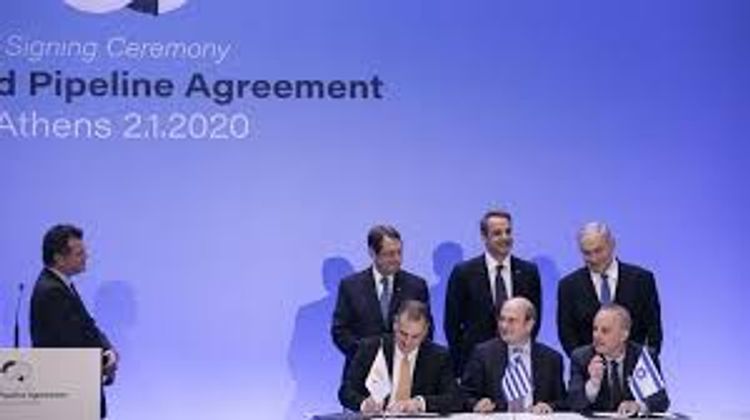 Greece, Cyprus, Israel sign EastMed gas pipeline agreement