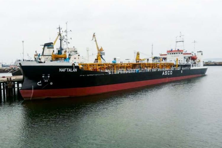 “Naftalan” tankeri əsaslı təmir olunub