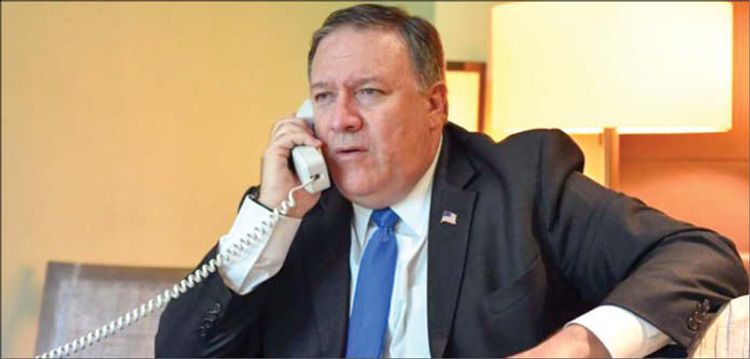 Pompeo says spoke with Israel