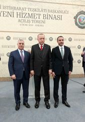 Əli Nağıyev və Orxan Sultanov Ankarada MİT-in inzibati binasının açılışına qatılıblar
