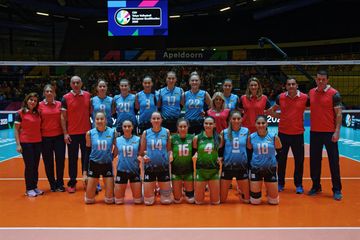 Azərbaycan millisi Avropa Olimpiya Təsnifat Turnirinə məğlubiyyətlə başlayıb - FOTOSESSİYA