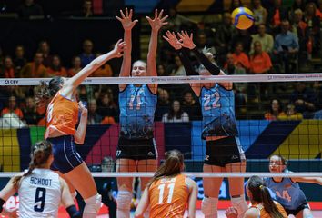 Azərbaycan millisi Avropa Olimpiya Təsnifat Turnirinə məğlubiyyətlə başlayıb - FOTOSESSİYA