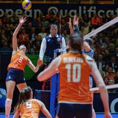 Azərbaycan millisi Avropa Olimpiya Təsnifat Turnirinə məğlubiyyətlə başlayıb - FOTOSESSİYA